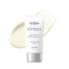 d'alba Piedmont Protetor Solar Waterfull Essence com Trufa Branca Italiana, Cuidado Vegano para a Pele, Protetor Solar L