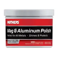 Mothers Mag & Aluminum Polish, 10 onças – proporciona excelente brilho, fácil de usar, adequado para todos os metais não