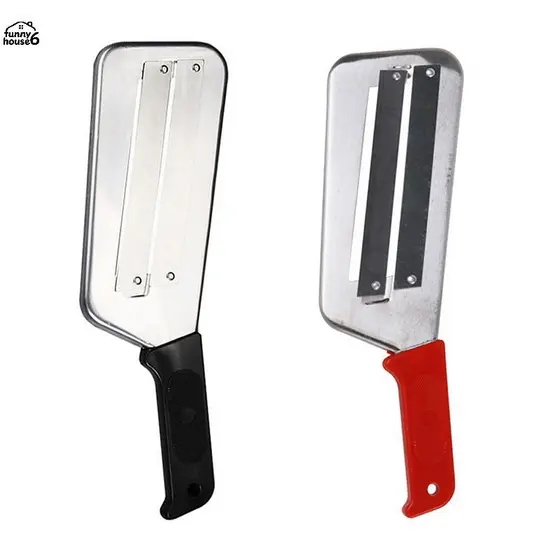 FUN Aço Inoxidável Repolho Mão Slicer Triturador Vegetal Cozinha Manual Cortador Para Fazer Colesla Ou Sauerkraut Caseir