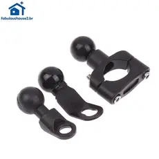 FABUL 1 Conjunto De Braçadeira Esférica De 2.3cm , Suporte Para Telefone De Moto PJ10/PJ13/PJ18 , Kit De Base De Montage