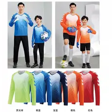 Yeah crianças adulto uniforme de goleiro de futebol engrossado uniforme de goleiro Shorts longos camisa dragão portão ca