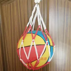 Bold portátil portátil basquete net bolso saco de rede tecido bolso esportes ao ar livre futebol vôlei brinquedo bola sa