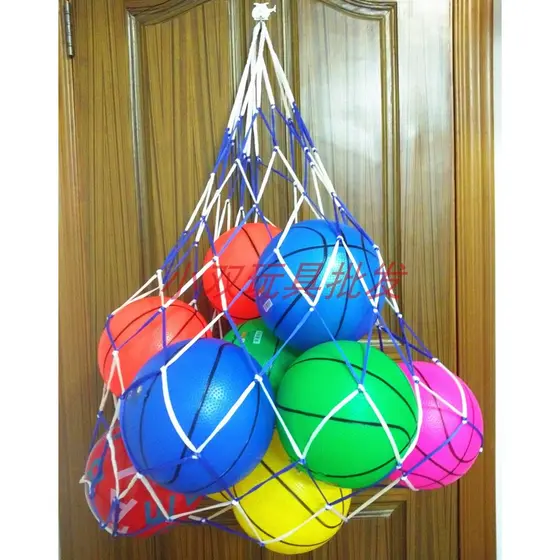 Bolso líquido saco de rede de basquete bola de couro grande saco de rede jardim de infância escola bola bolso futebol ba