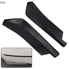 [lxfb] 1 Par De Winglets De Fibra De Carbono Extensão De Saia Lateral Universal Carro Dianteiro Traseiro Pára-Choque Tir