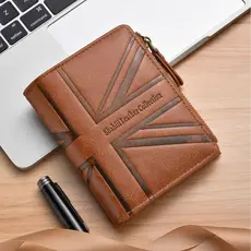 | 【carteira masculina couro】 | carteira masculina original carteira masculina pequena ☀Carteira masculina estilo curto R
