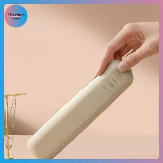 FLOWE Porta Pincéis De Maquiagem De Silicone Portátil Bolsa Cosmética À Prova D'água Para Mulheres E Meninas BR