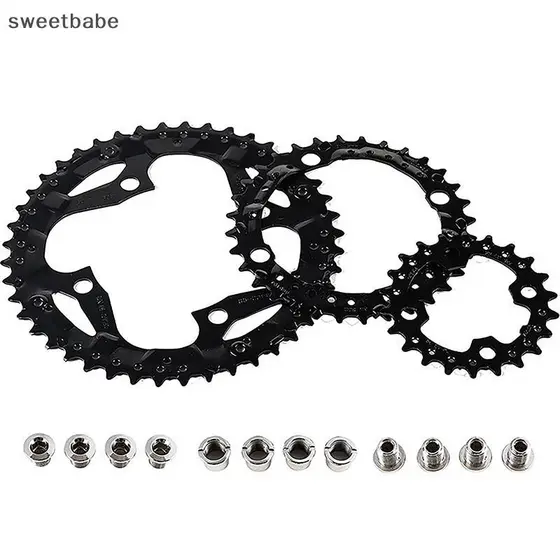 BULOS Bicicleta 104BCD Coroa 3x9S 22T/32T/44T Mountain Bike Anel De Corrente Durável 104/64BCD Triplo Conjunto Peças Cic