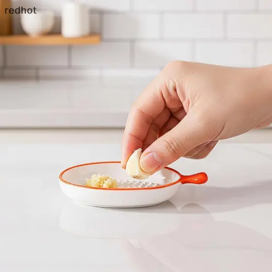 Estilo Japonês Cerâmica Ralador De Alho Placa Economia Espaço Staable Porcelana Gengibre Wasabi Moedor Para Uso Na Cozin