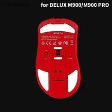 Antiderrapante Mouse Pé Almofada Stier Para DELUX M900/M900 Pro Gaming PC Computador Desktop E-Sport Gamer Acessórios