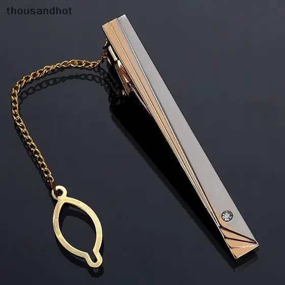 Masculino Metal Simples Netie Bule Ouro Prata Cor Gravata Barra Fecho Clipe Braçadeira Laços Pino Moda Requintado Jóias