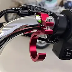 Gancho frontal especial para veículos elétricos, forte capacidade de carga, cesto de entrega em liga de alumínio para sc
