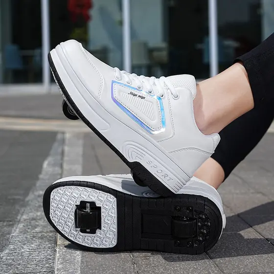 [Produto Premium] Patins femininos, patins unissex para crianças e adultos, patins de rodas duplas, para estudant