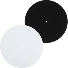 Tapete para Toca-Discos, 2 Peças de Slipmat para Toca-Discos, Tapete Protetor de Feltro de 12 Polegadas, Almofada Antide