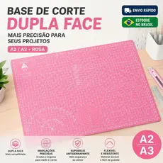 Base de Corte A2 A3 Dupla Face 60x45 / 45x30cm Tapete de Corte para Artesanato Patchwork Costura Scrapbook