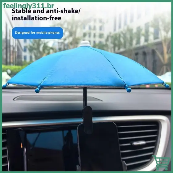 Suporte De Guarda-Chuva Dobrável Para Celular Com Mangueira De Metal FEELI Clipe Proteção Solar E