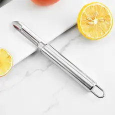 Descascador de Frutas de Tubo Redondo Multifuncional, Descascador e Fatiador de Vegetais, Triturador e Fatiador de Veget