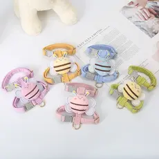 Coleira de Abelha Colorida para Gato e cachorro pequenos e outros animal de estimacao