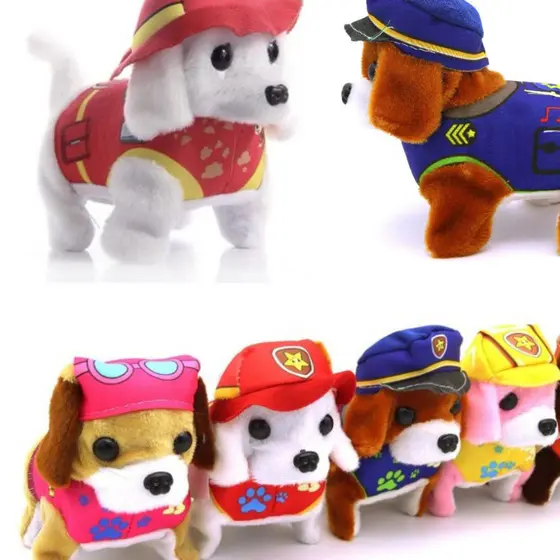 Filhote da Patrulha Canina para Crianças com Movimento, Anda e Late de Forma Semelhante