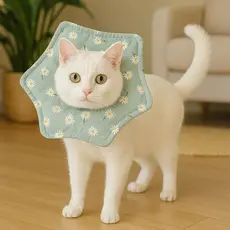 Coleira Protetora para Animais de Estimação, Colar Elizabetano Macio, Capuz Anti-Lambida para Recuperação Pós-Cirúrgica