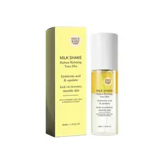 Névoa Facial Hidratante, Spray Tonificante Bifásico com Ácido Hialurônico e Esqualano, Névoa Facial Hidratante Leitosa p