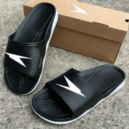Chinelo Enerzy Slide Masculino Branco Slide Nuvem Anatómico Esportivo Casual Confortável