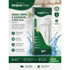 Filtro de Água Acquamax Lim Filters Ponto de Entrada Cavalete Caixa d'Água Original