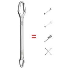 Chave de Boca Fixa Torx 8mm a 22mm | Encaixe Estrela | 22cm | Ferramenta Profissional