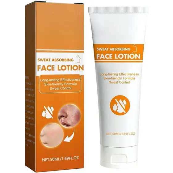 Antitranspirante Facial, Bloqueador de Suor Facial, Loção Facial Absorvente de Suor, Antitranspirante Forte, Antissuor F