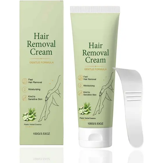Creme Depilatório Natural Suave Lumivona, Creme Depilatório Lumivona para Todas as Mulheres e Homens, Creme Depilatório