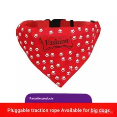 Pegada filhote de cachorro triângulo cachecol Pet cachecol babador pata impressão Saliva cachecol babador jóias lenço qu
