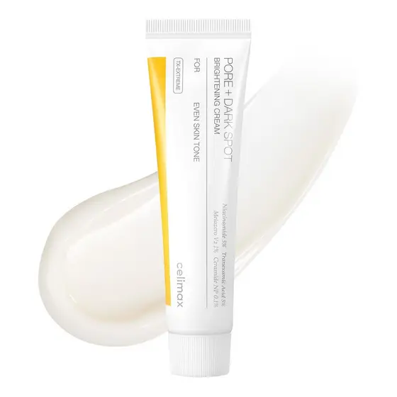 celimax Creme Clareador para Poros e Manchas Escuras |   com Niacinamida, Ácido Tranexâmico, Creme TXA, Redutor de Poros
