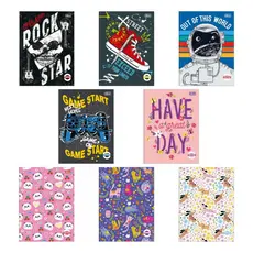 CADERNO BROCHURA CAPA DURA COM PAUTA PEPPER 80 FLHS - TILIBRA
