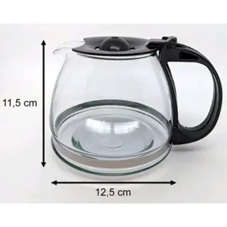 Jarra Similar Para Cafeteira Lenoxx Easy 18 Cafés Preta