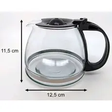 Jarra Similar Para Cafeteira Lenoxx Easy 18 Cafés Preta