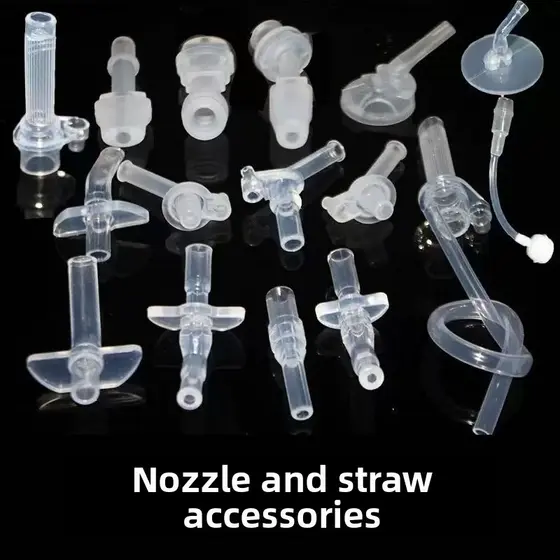 Substituição universal de bico de silicone para crianças, copo de canudo, garrafa de água