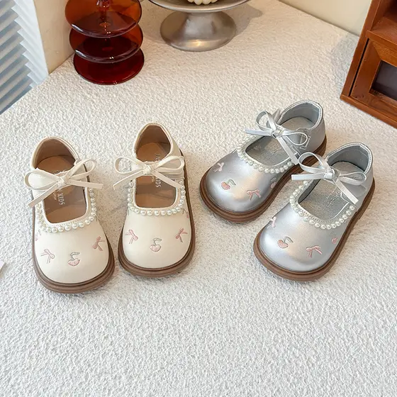 Meninas crianças bebê princesa sapatos 1-6 anos de idade