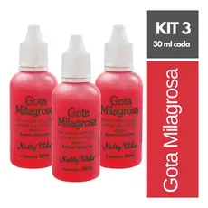 Kit Com 3 Gota Milagrosa Natty Vida Original