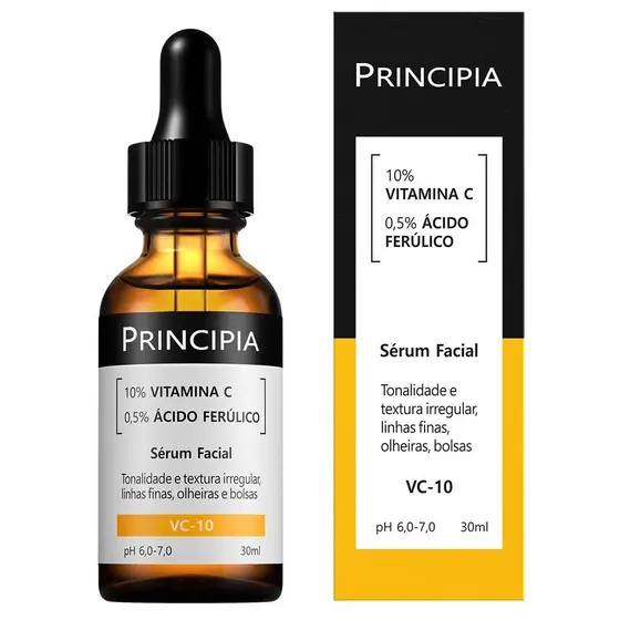 Sérum VC-10 Vitamina C 30ml | Ácido Ferúlico para Cuidados da Pele