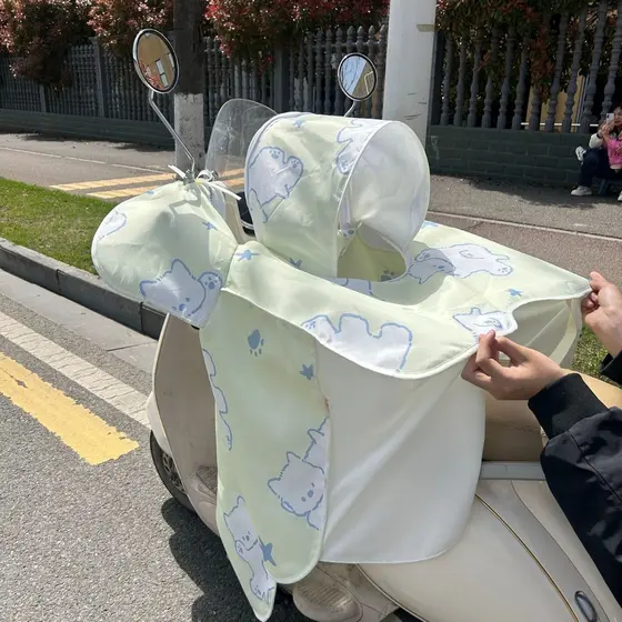 Dupla face impermeável veículo elétrico pára-sol colcha Split Design pai-filho com bebê ao ar livre protetor solar prote