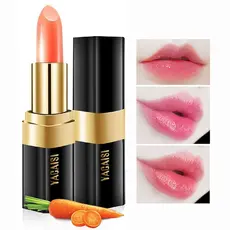 (Compre Um, Leve Outro Grátis) Batom Mágico Nutritivo Cor de Cenoura que Muda de Cor, Brilho Labial Hidratante Natural,