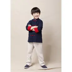 Crianças novo estilo Tang terno de algodão puro traje do bebê estudante jaqueta estilo chinês desempenho traje chinês Ta