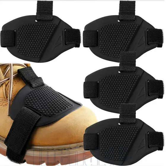 Almofada Para Sapatos De Mudança De Motocicleta 1/2/4 Unidades-Protetora Superior De Botas-Capa Antiderrapante Engrenage