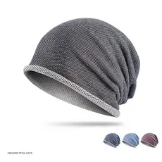 Chapéu masculino feminino pilha influenciador estilo fino verão All-Match lenço boné cabeça verão pulôver boné de Fitnes
