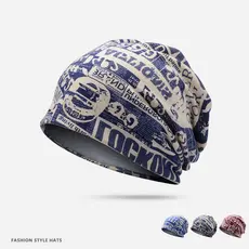 Chapéu masculino na moda outono inverno nova cabeça boné versão coreana ins Street Wear Nightcap moda masculina correndo