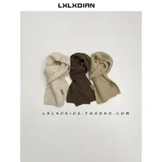 Coreano coreano bebê cachecol All-Match pescoço proteção cachecol lã imitação Cashmere meninos meninas pequeno cachecol