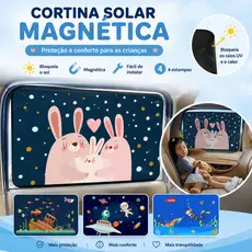 Cortina Blackout Magnética Para Carro De Bebê , Guarda-Sol , Janela De Magnético Proteção Solar E Isolamento Térmico