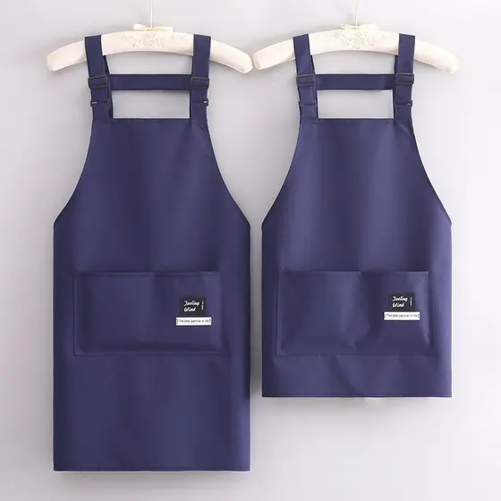 Moda repelente de água avental feminino Workwear cozinha doméstica cozinhar avental jantar trabalho avental masculino
