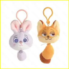 NS3 Bonito Zootopia Judith Laverne Hopps Nick Wilde Pingente De Pelúcia Presente Para Namorada Mochila Ornamento
