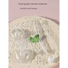 Copo bico macio silicone para dentição Copo bico silicone bebê Copo anti vazamento infantil Snoopy snoopy garrafa de beb