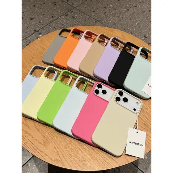 Capa para celular iphone Capinha para iPhone Capinha celular Apple Novo estilo de capa de telefone de Silicone líquido a